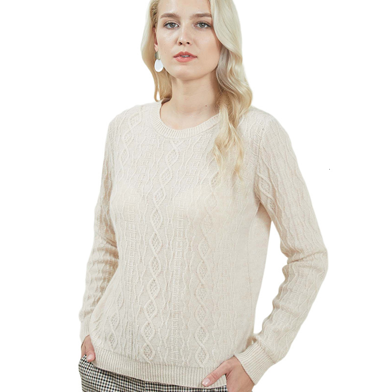 2021 New Knitting Jumper 100% Cashmere Long Sleeve Autumn Winter Women O-neck Warm Female Thickening Women's Sweater Ezjm, Medium camel
2021 New Knitting Jumper 100% Cashmere Long Sleeve Autumn Winter Women O-neck Warm Female Thickening Women's Sweater Ezjm, Medium camel