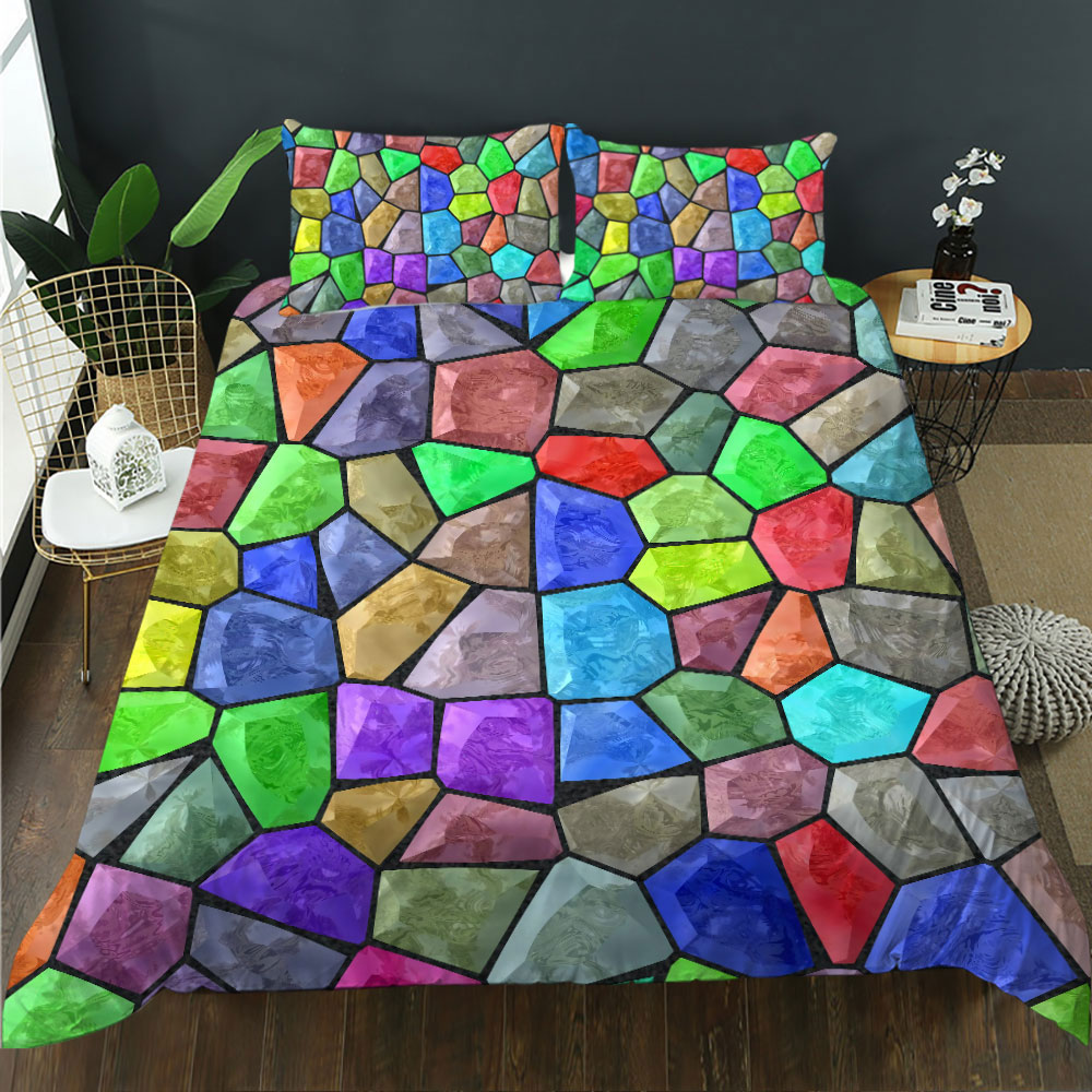 Creative color stone design bedroom bedding set super soft encryption single bed double bed king suite with quilt cover and pillow, Cay68a
Creative color stone design bedroom bedding set super soft encryption single bed double bed king suite with quilt cover and pillow, Cay68a
