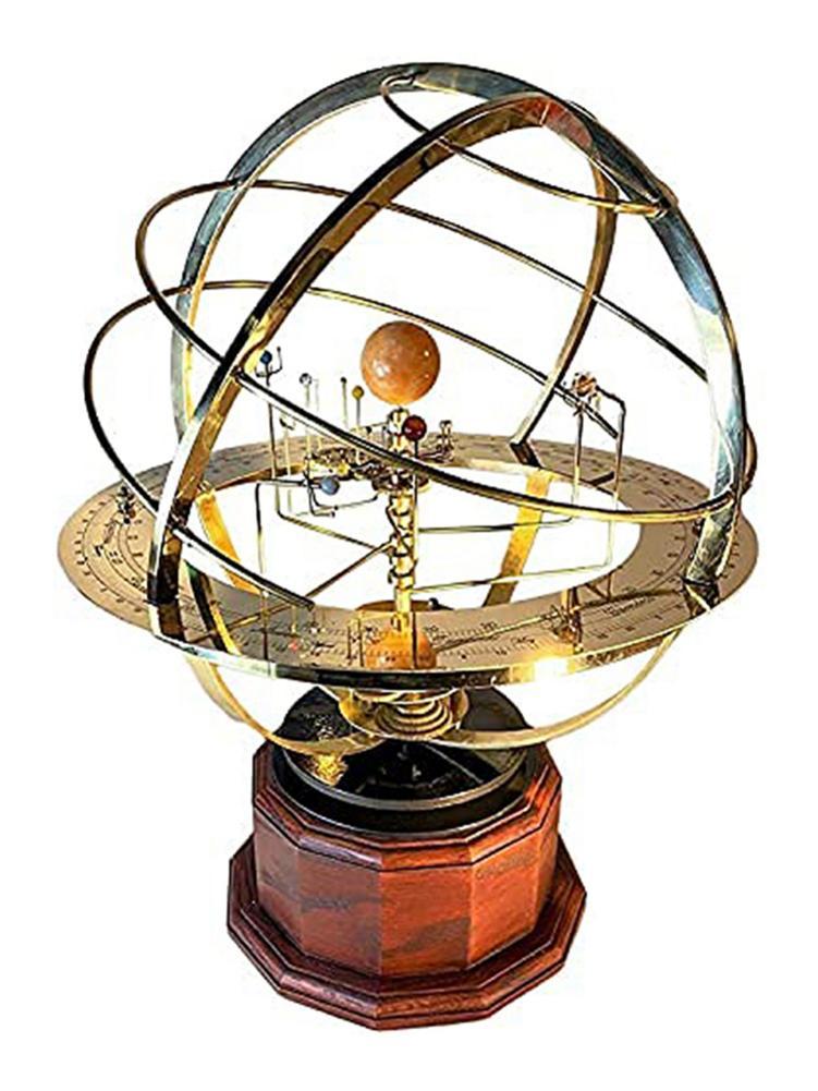 Novelty Items Grand Orrery Model Solar System Metal Desktop Ornaments Creative And Patterned Exquisite Living Room Art Decorations Crystals
Novelty Items Grand Orrery Model Solar System Metal Desktop Ornaments Creative And Patterned Exquisite Living Room Art Decorations Crystals