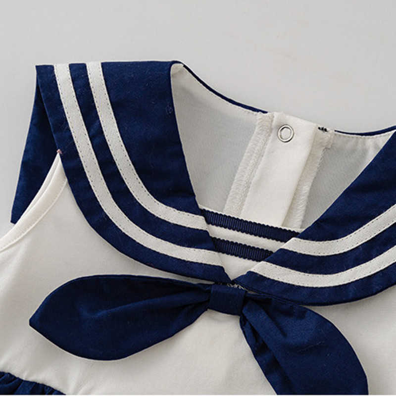 Baby Girl Korean Japan Romper Summer Infant Cotton Rompers Toddler Girls College Style Jumpsuit born Cute Outfits 210615