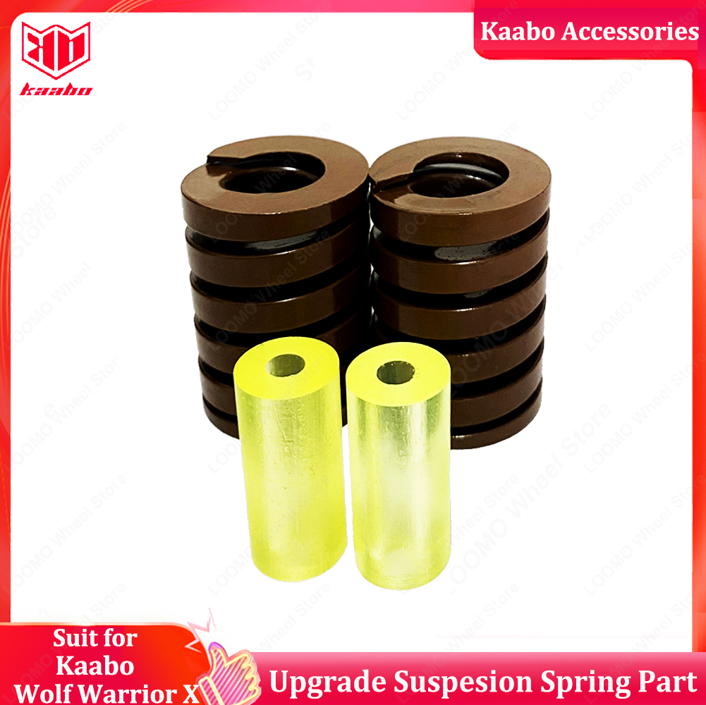 Original Kaabo Accessories Kaabo Wolf Warrior X Upgrade Spring Suspension and Rubber PU Bar Spare Part Shock Absorber
Original Kaabo Accessories Kaabo Wolf Warrior X Upgrade Spring Suspension and Rubber PU Bar Spare Part Shock Absorber