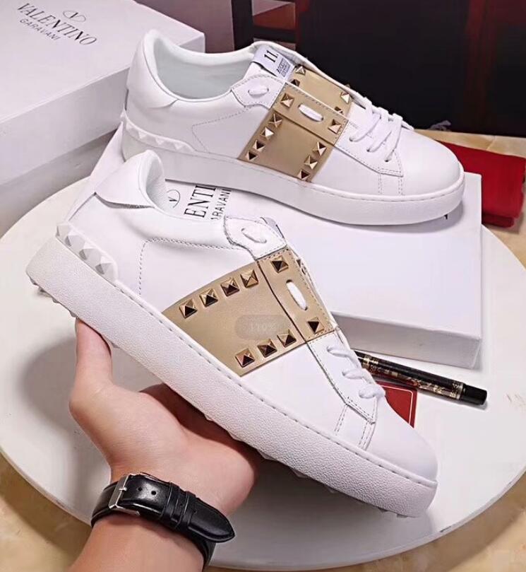 Valentino2021 New Top Quality Designer Mens Casual Shoes womens Fashion Genuine Leather Sneakers Luxury Trainers EUR:35-45, Black
Valentino2021 New Top Quality Designer Mens Casual Shoes womens Fashion Genuine Leather Sneakers Luxury Trainers EUR:35-45, Black