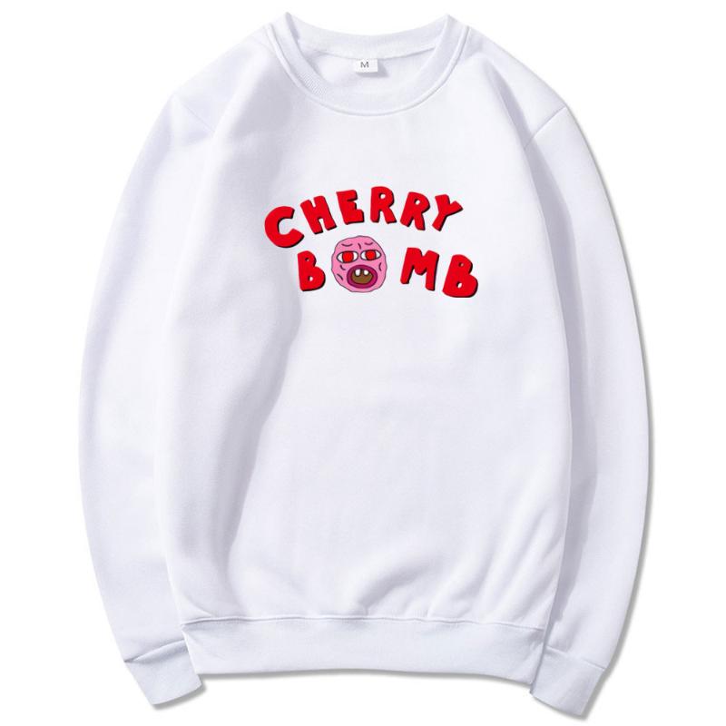 Men' Hoodies & Sweatshirts Fashion Tyler The Creator Cherry Bomb Golf Wang Sweatshirt Rapper Men Women Hip Hop Pullover Unisex Tops, White
Men' Hoodies & Sweatshirts Fashion Tyler The Creator Cherry Bomb Golf Wang Sweatshirt Rapper Men Women Hip Hop Pullover Unisex Tops, White