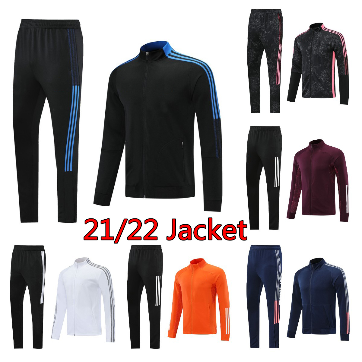 21 22 Real Madrid Jacket sweatsuits Ramos pre match uniform 2021 tracksuit soccer coat Nacho benzema Modric Kroos mens football Training shirts suits, Gray
21 22 Real Madrid Jacket sweatsuits Ramos pre match uniform 2021 tracksuit soccer coat Nacho benzema Modric Kroos mens football Training shirts suits, Gray
