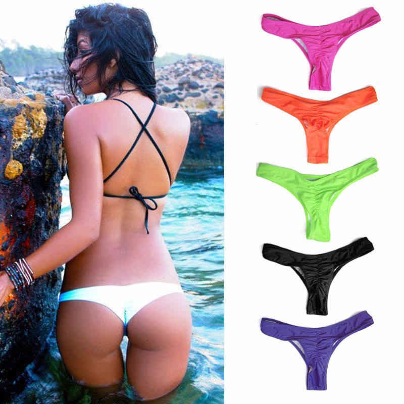Sexy Tanga Bikinis Bottom Women Brazilian Swimwear White Black Swimsuit Panties Cheeky Thong Bikini Bottoms Swim Trunks
Sexy Tanga Bikinis Bottom Women Brazilian Swimwear White Black Swimsuit Panties Cheeky Thong Bikini Bottoms Swim Trunks