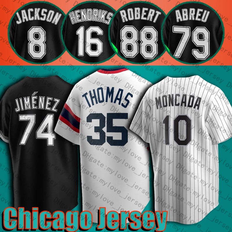 74 Eloy Jimenez Jose Abreu Jersey Liam Hendriks Luis Robert Jerseys Frank Thomas Bo Jackson Tim Anderson Jersey Yoan Moncada Lucas Giolito, Retro custom (baiw)
74 Eloy Jimenez Jose Abreu Jersey Liam Hendriks Luis Robert Jerseys Frank Thomas Bo Jackson Tim Anderson Jersey Yoan Moncada Lucas Giolito, Retro custom (baiw)