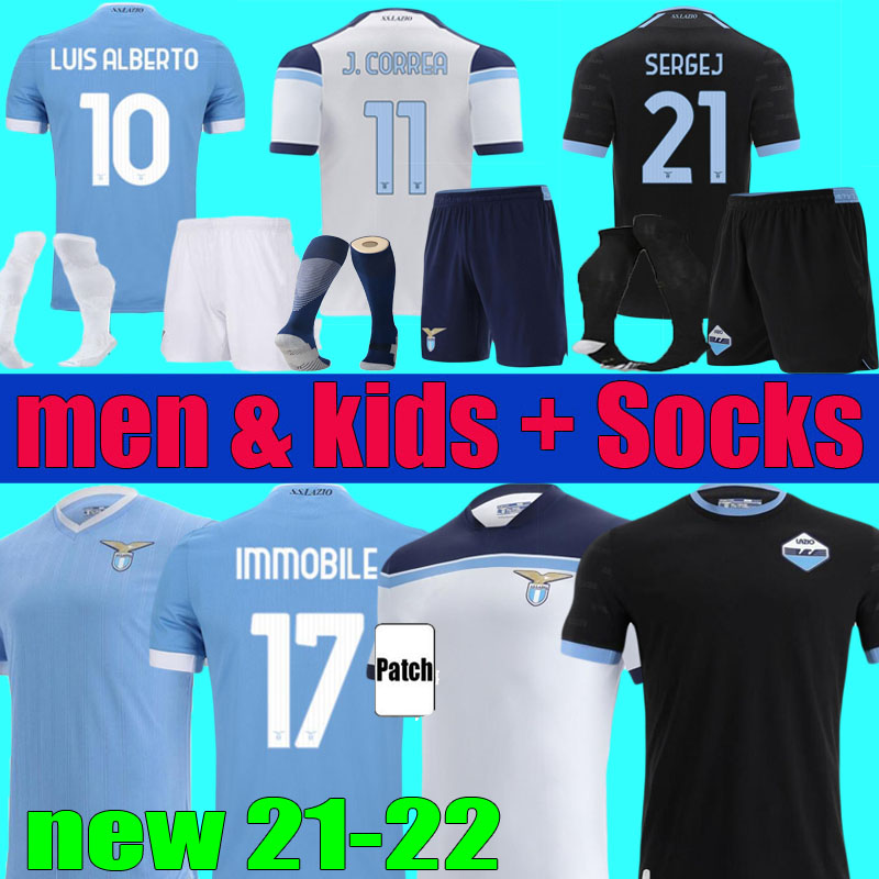 2000 1998 1991 1992 Retro MANCINI 2021 2022 Lazio soccer JerseyS 21 22 IMMOBILE LUIS BASTOS ALBERTO SERGEJ football shirt MEN KIDS Kit Full set Socks uniform, 2021-22 3rd shirt
2000 1998 1991 1992 Retro MANCINI 2021 2022 Lazio soccer JerseyS 21 22 IMMOBILE LUIS BASTOS ALBERTO SERGEJ football shirt MEN KIDS Kit Full set Socks uniform, 2021-22 3rd shirt