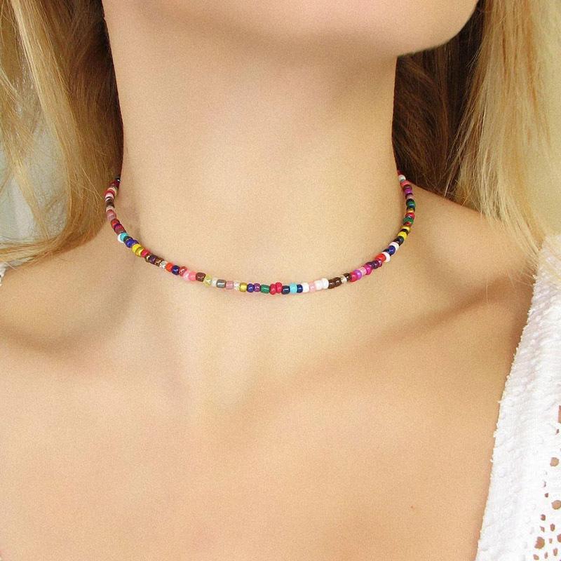 Summer Colorful African Beaded Necklaces for Women Statement Jewelry Collar Collier Charm Necklace Boho Tribal Unique Jewelry
Summer Colorful African Beaded Necklaces for Women Statement Jewelry Collar Collier Charm Necklace Boho Tribal Unique Jewelry