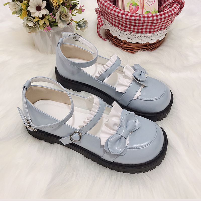 New Sweet Girls Kawaii Tea Beautiful Japanese Party Anime Cosplay Harujuku Jk Uniform Lolita Shoes Women's Platform D2od
New Sweet Girls Kawaii Tea Beautiful Japanese Party Anime Cosplay Harujuku Jk Uniform Lolita Shoes Women's Platform D2od