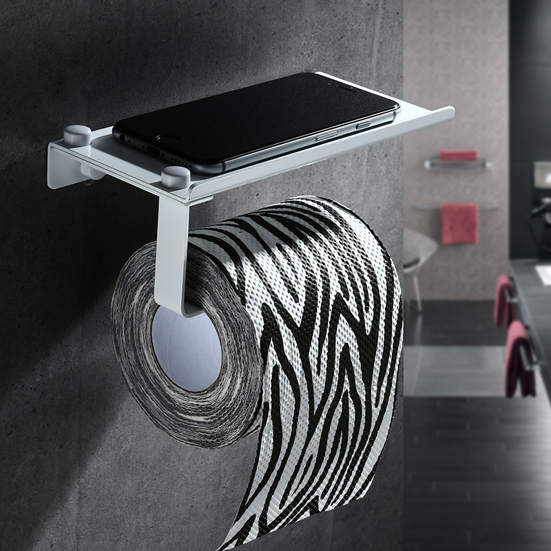 2021 New Bathroom with Phone Shelf Aluminum Black Roll Square White Toilet Paper Tissue Holder Eksg
2021 New Bathroom with Phone Shelf Aluminum Black Roll Square White Toilet Paper Tissue Holder Eksg