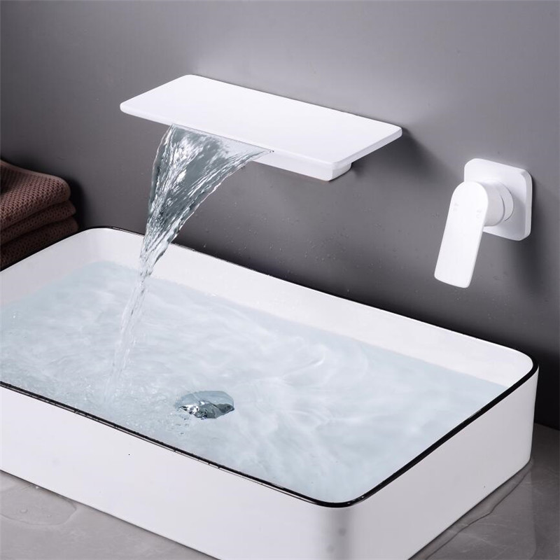 2021 New Wall Mounted Brushed Gold Bathroom Sink Faucet In-wall Black Waterfall Basin Mixer Tap Set Combination Blanoir D4n1
2021 New Wall Mounted Brushed Gold Bathroom Sink Faucet In-wall Black Waterfall Basin Mixer Tap Set Combination Blanoir D4n1