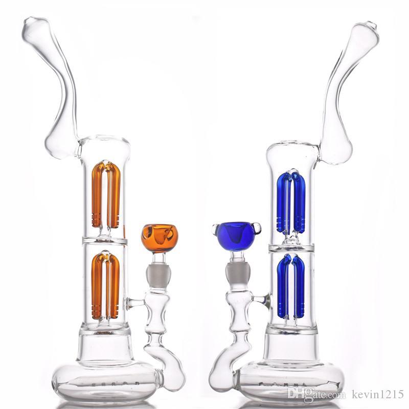 Glass beaker Bongs Double 4 Arms Tree Perc 15Inch Tall Smoking Water Pipes recycler Bong Ice Pinch Dab Rigs With Diffused 14mm smoking bowl
Glass beaker Bongs Double 4 Arms Tree Perc 15Inch Tall Smoking Water Pipes recycler Bong Ice Pinch Dab Rigs With Diffused 14mm smoking bowl