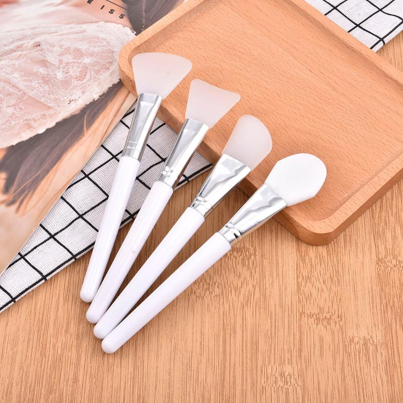 Makeup Brushes Silicone Face Mask With Rhinestones Multi-Function DIY Brush Facial Foundation Cosmetic Beauty Make Up Tool