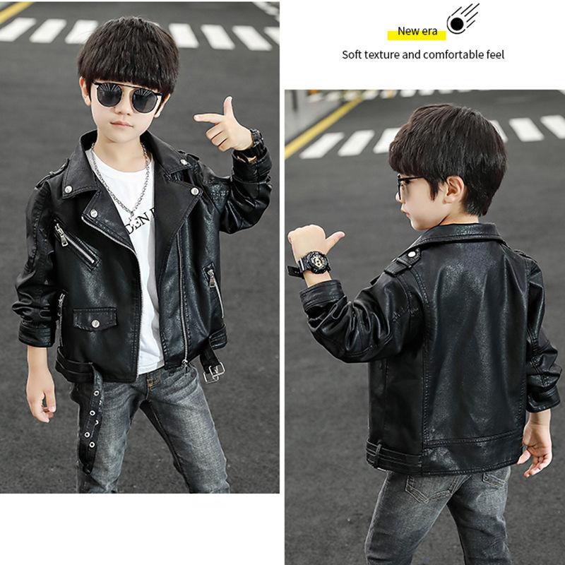 Jackets 2021 Style Western 2-10 Years Old Little Girl Children's Clothing Boy Pu Leather Jacket, Blue;gray
Jackets 2021 Style Western 2-10 Years Old Little Girl Children's Clothing Boy Pu Leather Jacket, Blue;gray