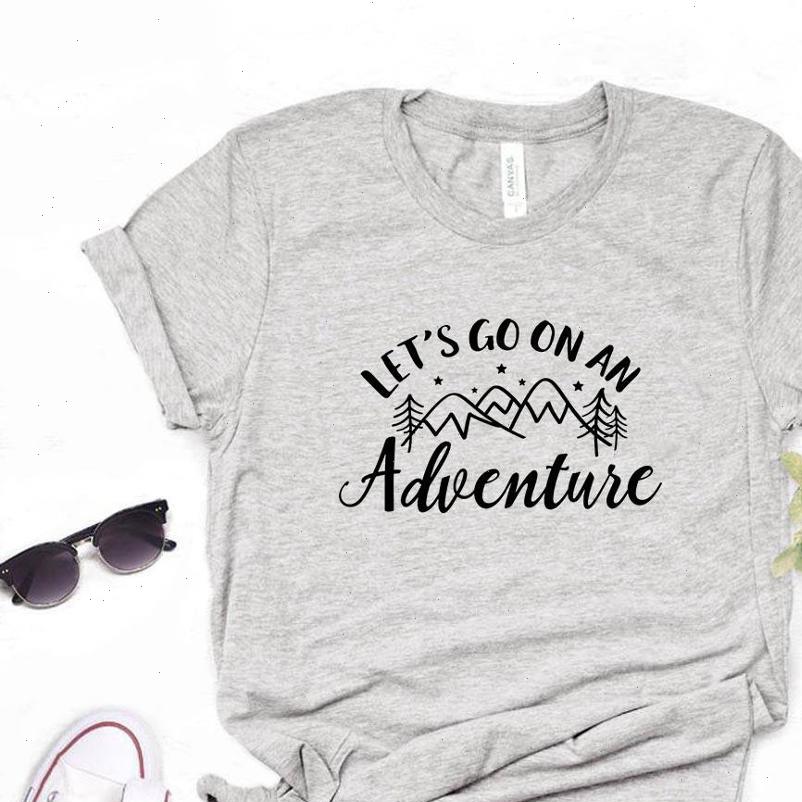women t shirt lets go on an adventure print tshirt women short sleeve o neck loose t shirt ladies causal tee shirt, White
women t shirt lets go on an adventure print tshirt women short sleeve o neck loose t shirt ladies causal tee shirt, White