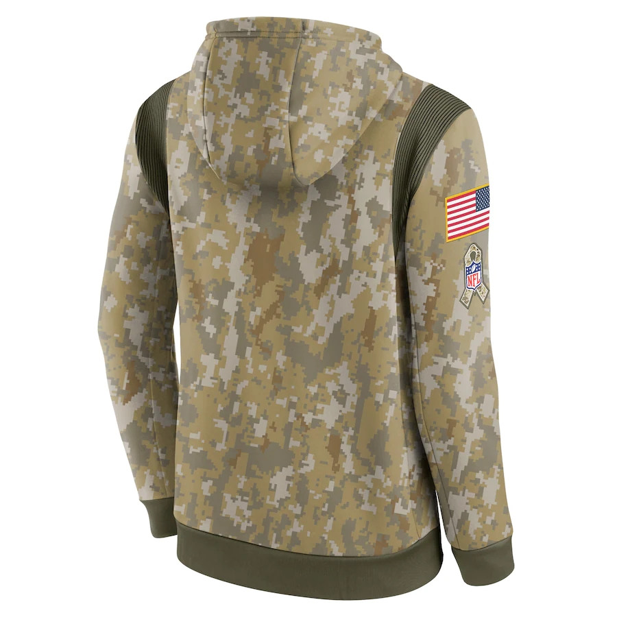 KansasCityChiefsMEN 2021 Salute To Service Therma Performance Pullover Hoodie - Camo, Black
KansasCityChiefsMEN 2021 Salute To Service Therma Performance Pullover Hoodie - Camo, Black
