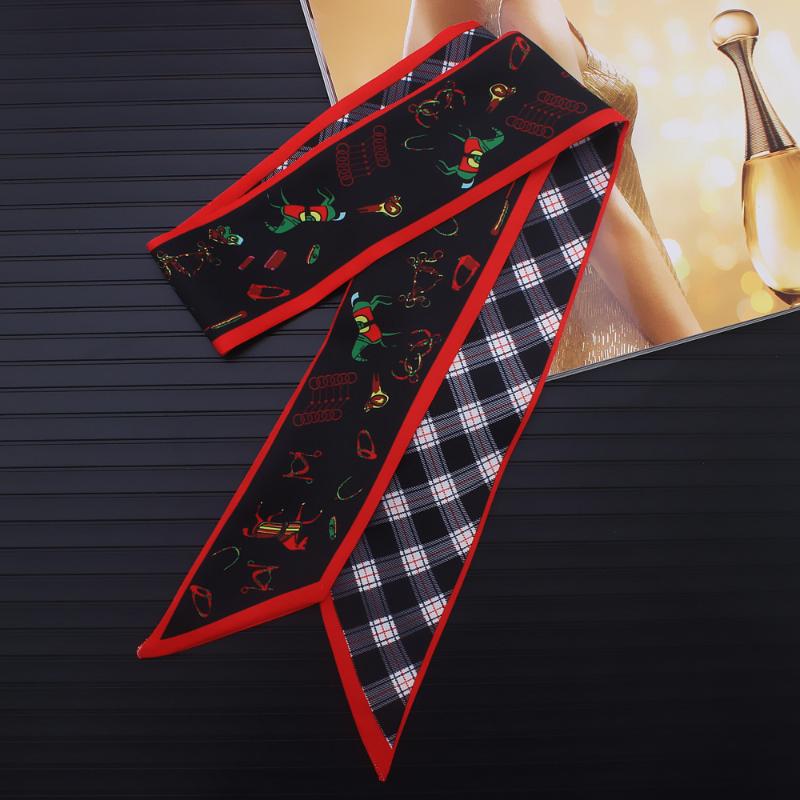 Scarves Horse Twill Emulation Silk Small Women Fashion Scarf Hair Bags Handle Tie Multifunction Hand Ribbon M328
Scarves Horse Twill Emulation Silk Small Women Fashion Scarf Hair Bags Handle Tie Multifunction Hand Ribbon M328