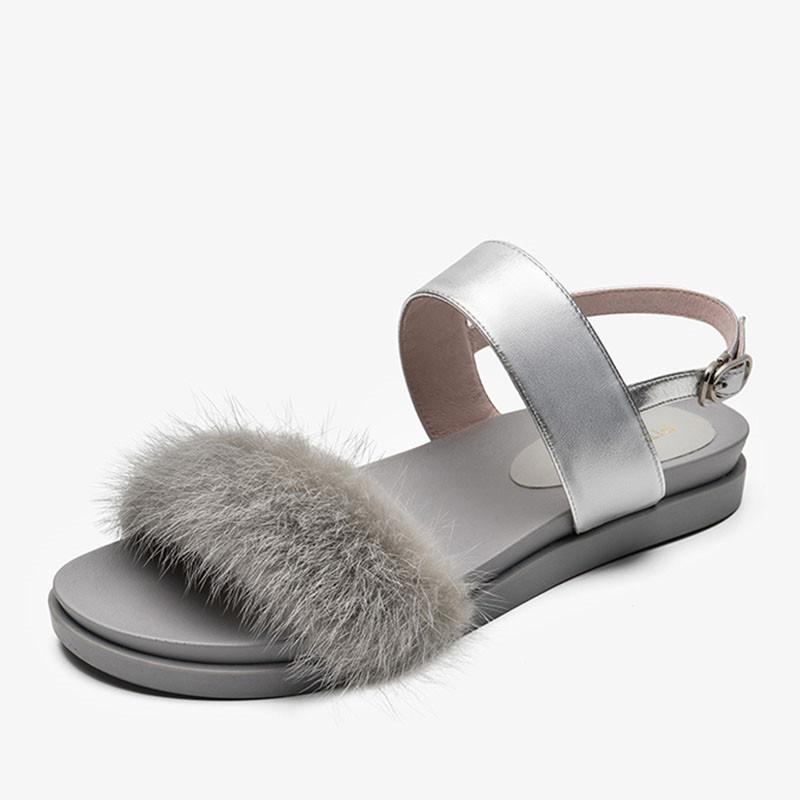 Sandals 2021 Mink Hair Flat Bottom, Round Head And Comfortable Strip Women's For Home Outdoor Wear, Black
Sandals 2021 Mink Hair Flat Bottom, Round Head And Comfortable Strip Women's For Home Outdoor Wear, Black
