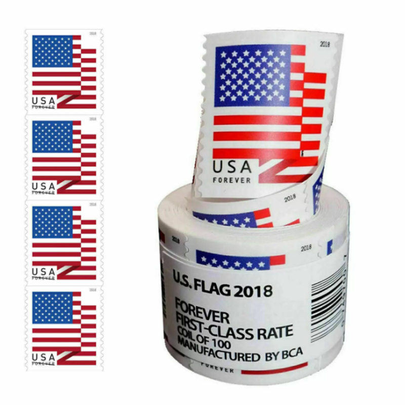 100 USPS Stamps Postage Forever 2018 USA New Sealed Roll Coil Stamps Corsage love, Red
100 USPS Stamps Postage Forever 2018 USA New Sealed Roll Coil Stamps Corsage love, Red