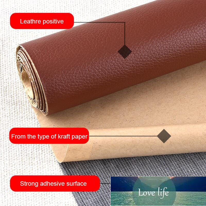 100x137cm Large Size Self Adhesive Leather Fix Repair Patches Repairing PU Fabric Sticker Sofa Clothes Stick Sew Patch Scrapbook3104757