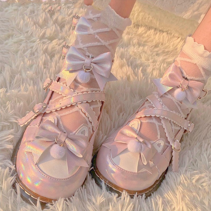 Kawaii Tea Beautiful Japanese Buckle Bowknot Anime Lolita Women's Apartments Round Toe Harujuku Jk Uniform Cosplay Shoes Sweet Girls Wa0b
Kawaii Tea Beautiful Japanese Buckle Bowknot Anime Lolita Women's Apartments Round Toe Harujuku Jk Uniform Cosplay Shoes Sweet Girls Wa0b