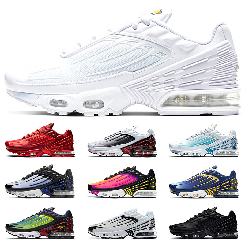 Hot Selling Plus III 3 Classic TN Mens TUNED nik Running Shoes Outdoor Triple Black White Sport Shock Sneakers Red Blue Spider Eur36-45, White;red 
Hot Selling Plus III 3 Classic TN Mens TUNED nik Running Shoes Outdoor Triple Black White Sport Shock Sneakers Red Blue Spider Eur36-45, White;red
