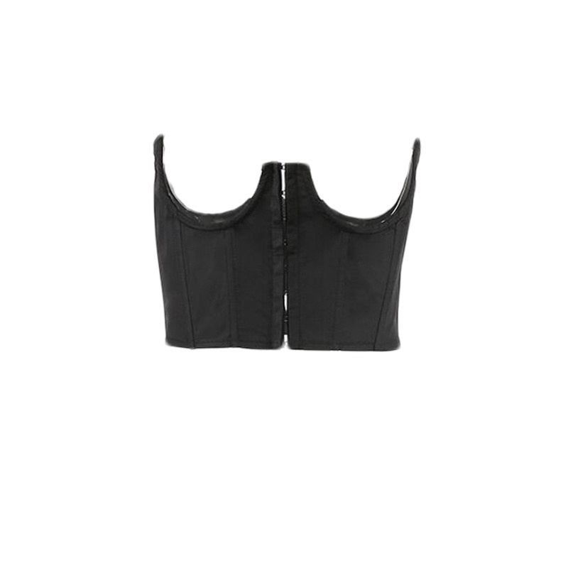 Corset for Women Steampunk Clothing Bustier Bodice Sexy Corselet Female Underbust Crosets Outwear Tops Clothes New 210308