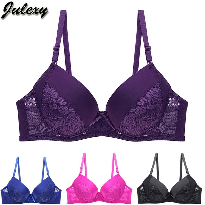 Bras Julexy Solid B C D Lace Sexy Women Bra Push Up Big Size Underwear For Lady Bralette Plus 75 80 85 90 95, Rose
Bras Julexy Solid B C D Lace Sexy Women Bra Push Up Big Size Underwear For Lady Bralette Plus 75 80 85 90 95, Rose
