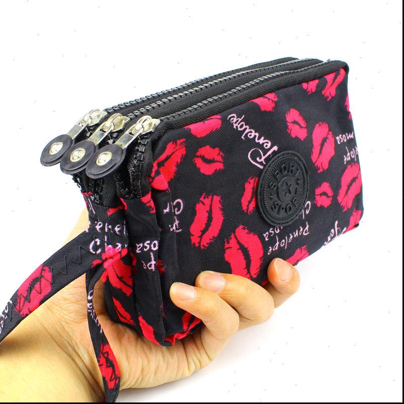 3 zippers women wallet canvas fabric lady purses moneybags flower coin purse clutch wristlet handbag girls burse billfold, Red;black
3 zippers women wallet canvas fabric lady purses moneybags flower coin purse clutch wristlet handbag girls burse billfold, Red;black