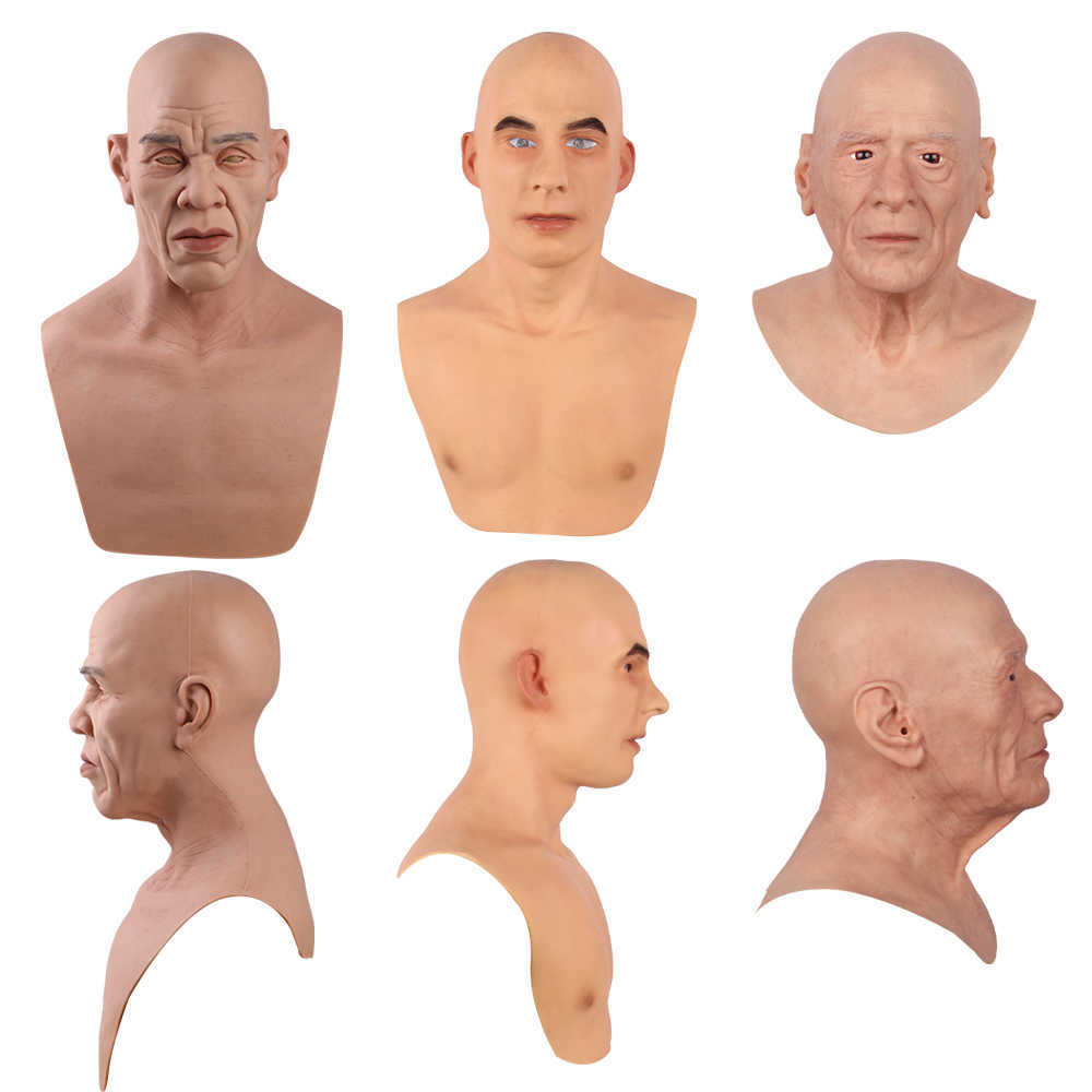 Eyung Realistic Silicone Mask Halloween Charles Party Full Head Masquerade Male Props Crossdresser Drag Queen Masks Christmas Q0806
Eyung Realistic Silicone Mask Halloween Charles Party Full Head Masquerade Male Props Crossdresser Drag Queen Masks Christmas Q0806