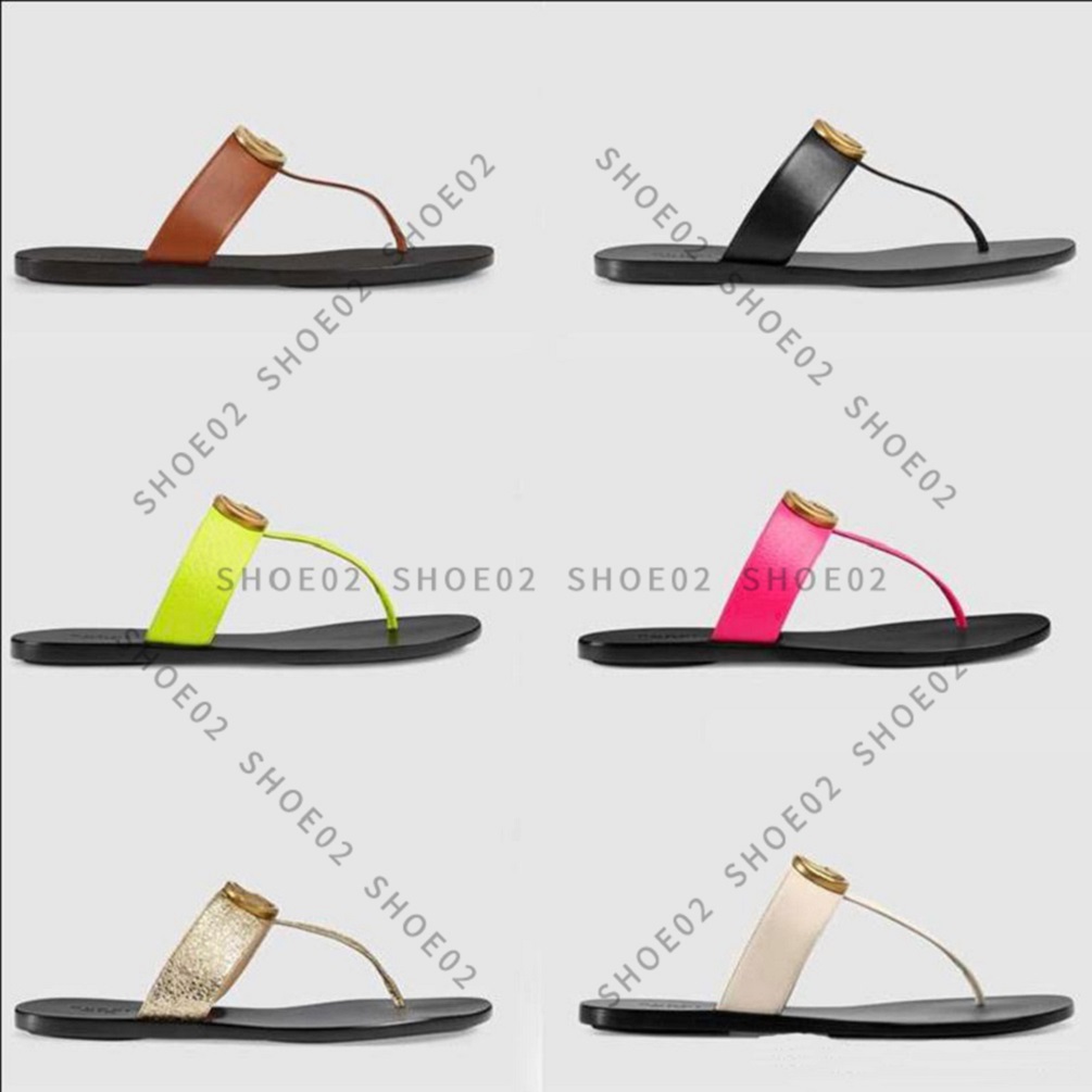 

Woman Sandals High quality Stylish Slipper Fashion Classics Sandal Slipper Flat shoes Slide Eu:35-46 By shoe02 01, #0