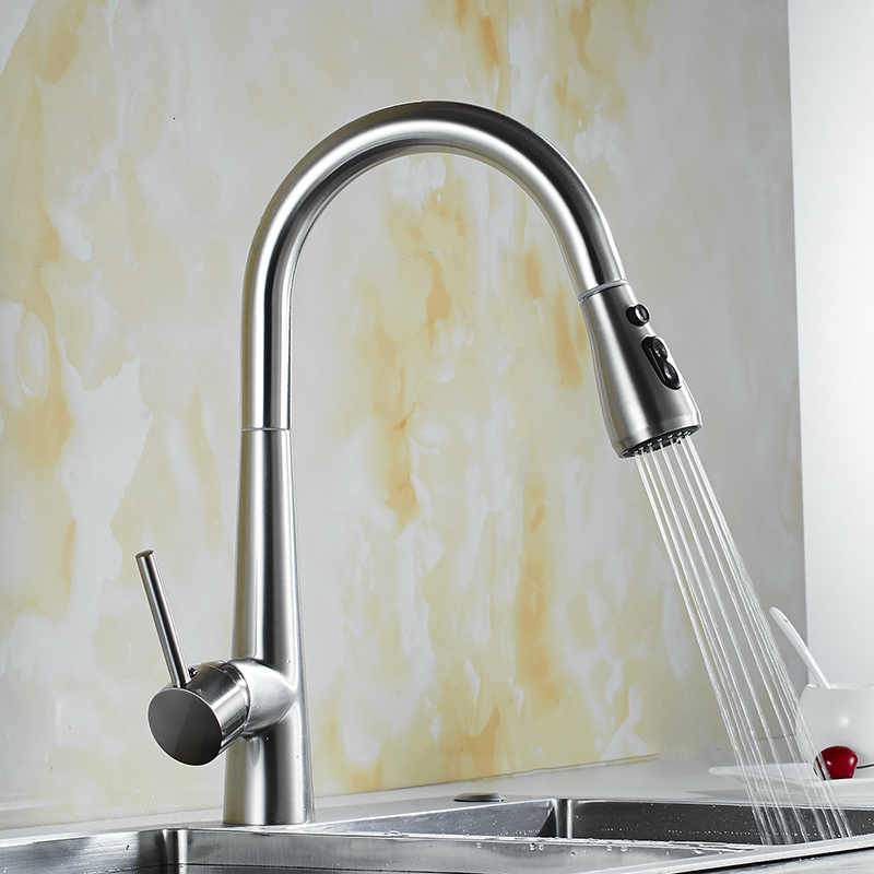 2021 New Faucet Pull Out Kitchen Handle Single Hole 360 Rotate Copper Nickel/black/chrome Swivel Sink Mixer Tap Uh5w
2021 New Faucet Pull Out Kitchen Handle Single Hole 360 Rotate Copper Nickel/black/chrome Swivel Sink Mixer Tap Uh5w