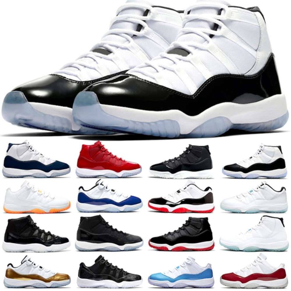 Jumpman 11 Basketball Shoes 11s Legend Blue Citrus Jubilee 25th Anniversary Cap and Gown Bred Mens Womens Sneakers Sports Size 36-47 ruibatrade
Jumpman 11 Basketball Shoes 11s Legend Blue Citrus Jubilee 25th Anniversary Cap and Gown Bred Mens Womens Sneakers Sports Size 36-47 ruibatrade