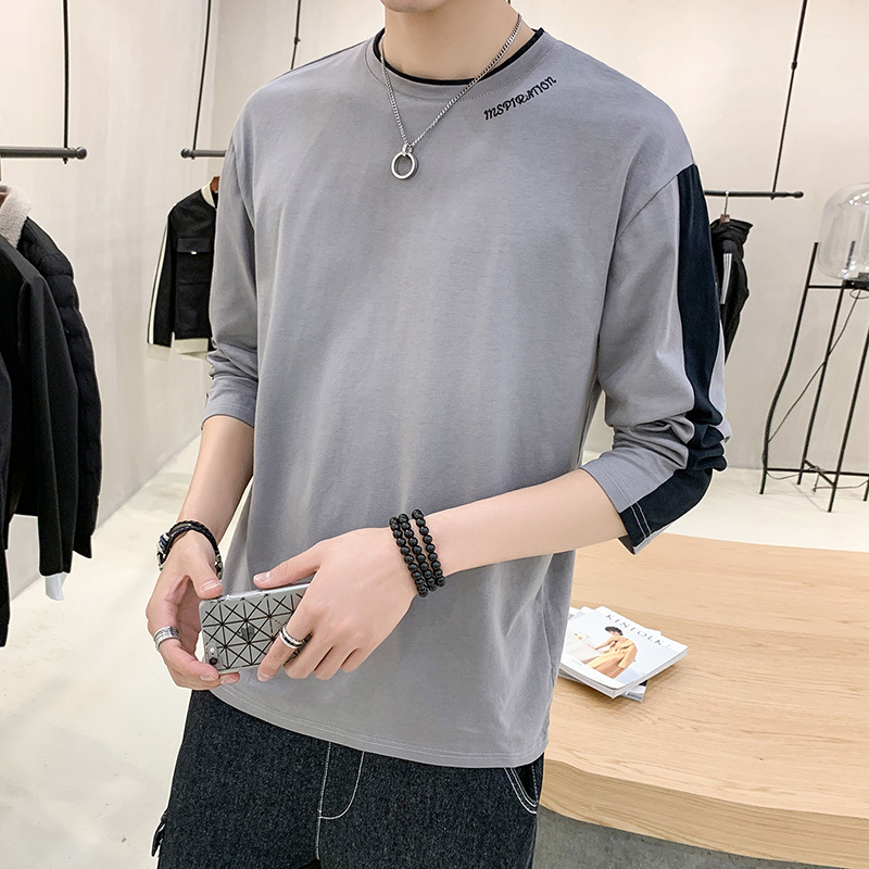 male thin cotton spring summer autumn easing round collar fleece pure color render unlined upper garment for men 210225