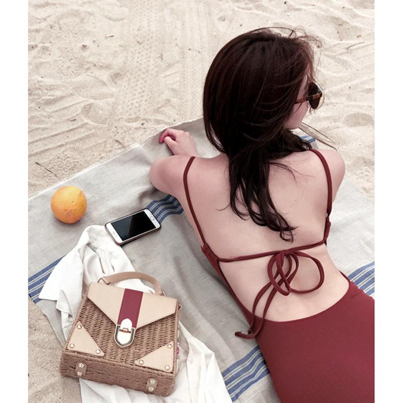 One-Piece Suits 2021 Arrival One Piece Swimsuit Solid Color Breathable Swimming Suit For Women Stretchy Sling Bathing Padded Swimwear
One-Piece Suits 2021 Arrival One Piece Swimsuit Solid Color Breathable Swimming Suit For Women Stretchy Sling Bathing Padded Swimwear