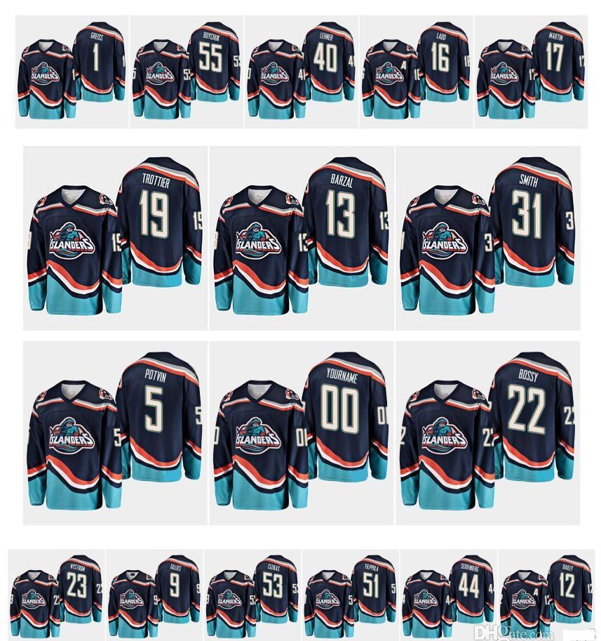 1995 Vintage New York Islanders Jersey 12 Josh Bailey 13 Mathew Barzal 16 Andrew Ladd 5 Denis Potvin 19 Bryan Trottier 31 Billy Smith Hockey, Black;red
1995 Vintage New York Islanders Jersey 12 Josh Bailey 13 Mathew Barzal 16 Andrew Ladd 5 Denis Potvin 19 Bryan Trottier 31 Billy Smith Hockey, Black;red