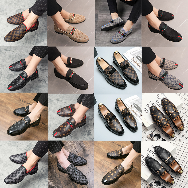 MM Luxury Brand Printed pattern Men Shoes Handmade Solid Color Pu Stitched Suede Round Head Hook Set Fashion Business Shoes loafers Plus size 38-48, Extra payment
MM Luxury Brand Printed pattern Men Shoes Handmade Solid Color Pu Stitched Suede Round Head Hook Set Fashion Business Shoes loafers Plus size 38-48, Extra payment