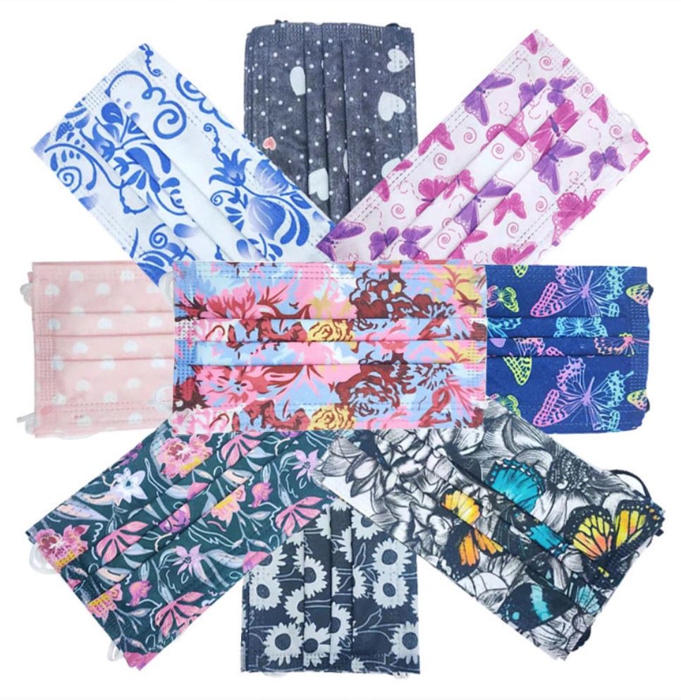 Adult Designer Face Mask retail package(10pcs/pack) Disposable Masks fashion Earloops protective Mask 3 layers Leopard Camouflage 50 models
Adult Designer Face Mask retail package(10pcs/pack) Disposable Masks fashion Earloops protective Mask 3 layers Leopard Camouflage 50 models