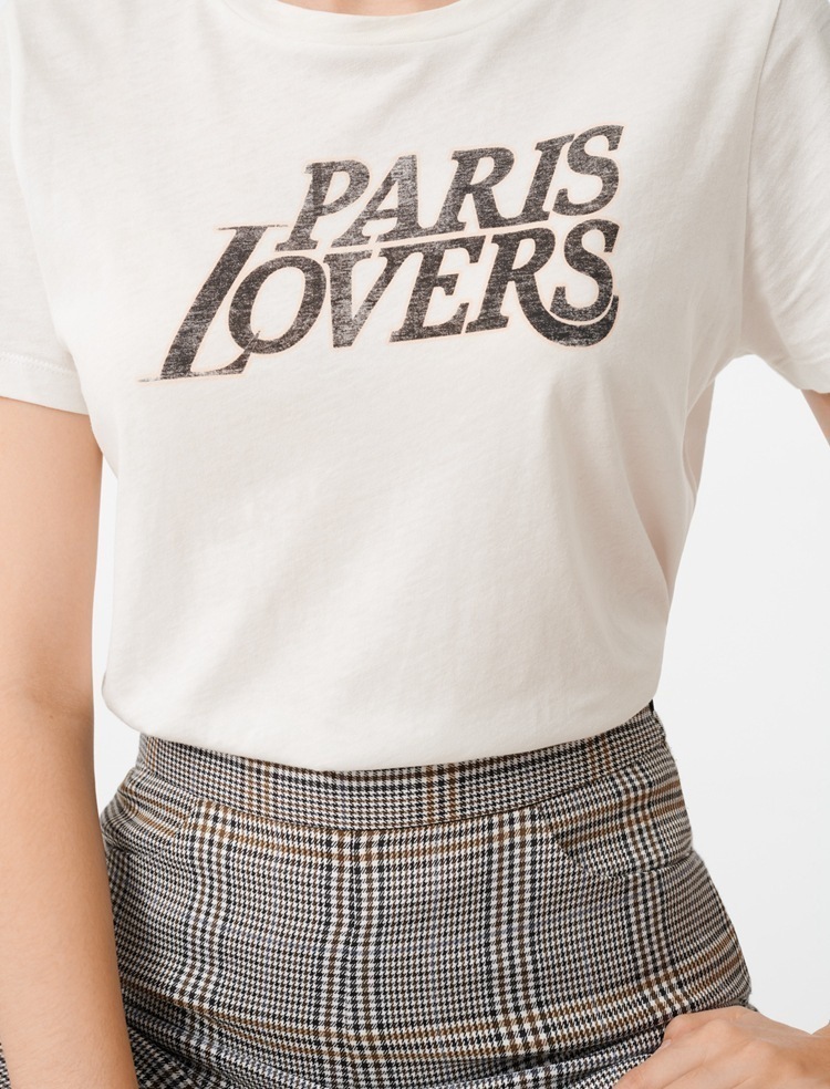 spring and summer new letter print women white cotton Tshirt tee T200113