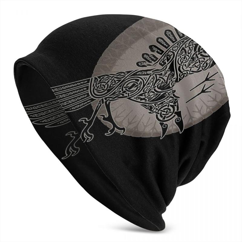 Berets RAVEN Men Women's Beanie Hats Vikings Knit Hat Earmuff Bonnet Skullies Beanies, Black
Berets RAVEN Men Women's Beanie Hats Vikings Knit Hat Earmuff Bonnet Skullies Beanies, Black