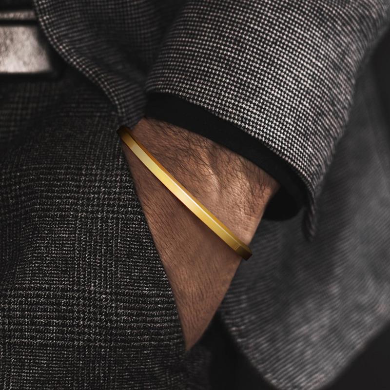 Cuff Trendy Bracelets Bangles Men Women Stainless Steel Gold Width 4&6mm Bangle Bracelet Pulseras Luxury Jewelry Lover Gift, White
Cuff Trendy Bracelets Bangles Men Women Stainless Steel Gold Width 4&6mm Bangle Bracelet Pulseras Luxury Jewelry Lover Gift, White