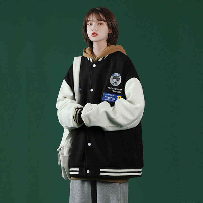 Women's Jackets Colour sewn baseball uniform, couple's students, spring fall, retro jacket, cotton 87 tide, 6YN3, 1# shoe box
Women's Jackets Colour sewn baseball uniform, couple's students, spring fall, retro jacket, cotton 87 tide, 6YN3, 1# shoe box