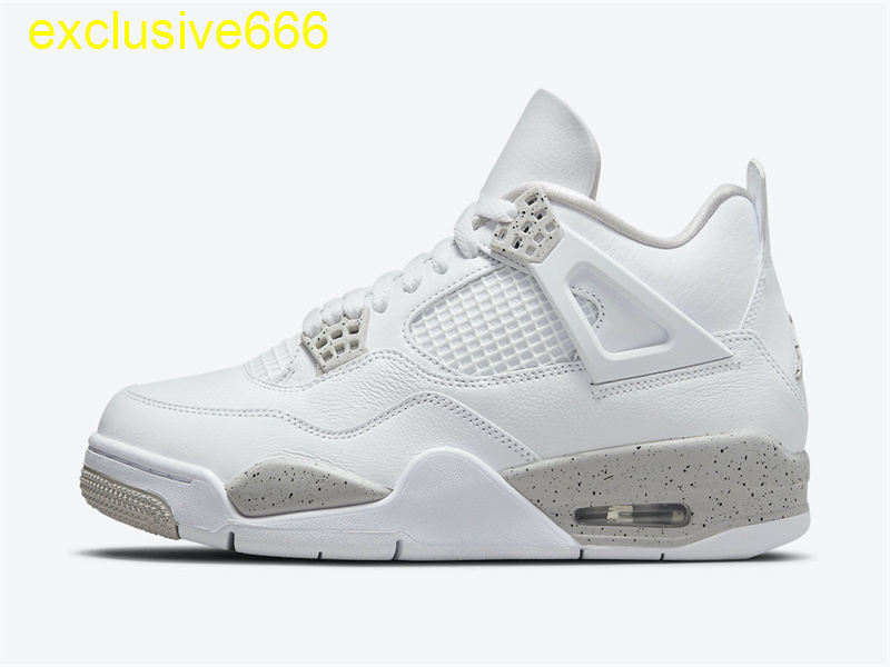 2021 Release IV White Oreo Designer Basketball Shoes Jumpman 4 Tech Grey Sports Sneakers Size US7-13 Ship With Shoebox
2021 Release IV White Oreo Designer Basketball Shoes Jumpman 4 Tech Grey Sports Sneakers Size US7-13 Ship With Shoebox