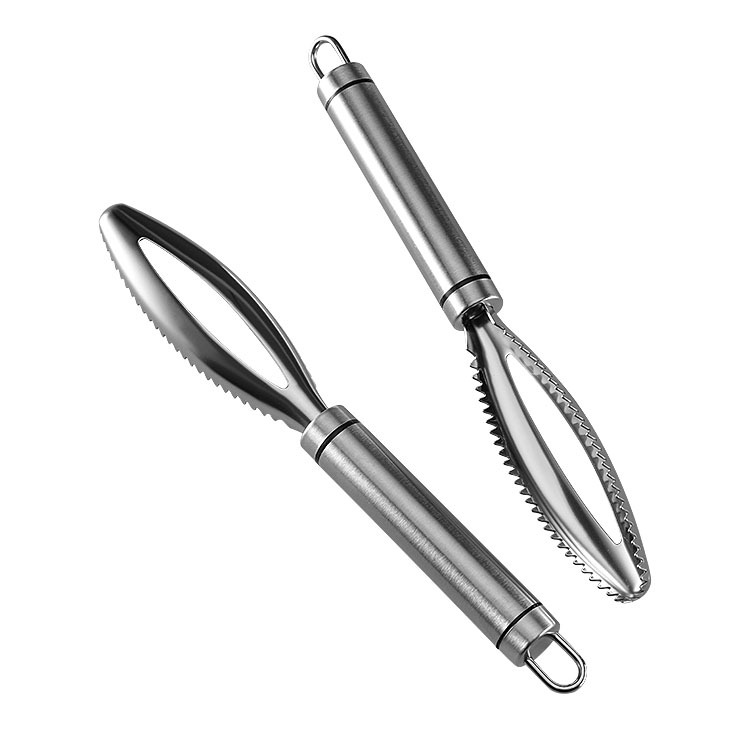 Vegetable Tools Factory Supplier 430 Stainless steel household fish-scale splaner scraper kitchen fish-killing tool fish-brush scales plane
Vegetable Tools Factory Supplier 430 Stainless steel household fish-scale splaner scraper kitchen fish-killing tool fish-brush scales plane