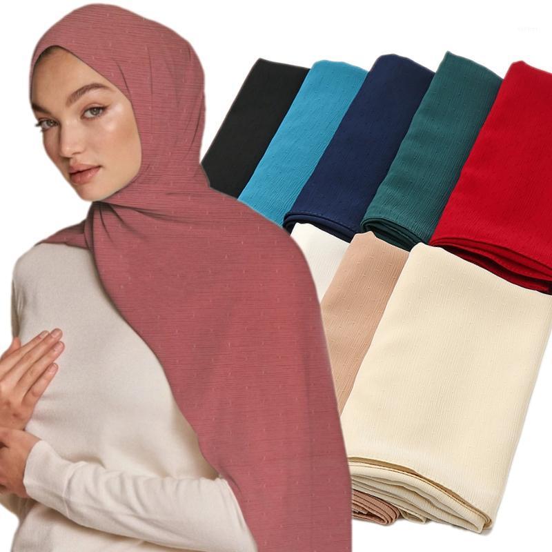 Scarves High Quality Crinkle Chiffon Dot Hijabs Shawls Muslim Fashion Solid Color Headscarf Headwrap Turban Women Accessories, Blue;gray
Scarves High Quality Crinkle Chiffon Dot Hijabs Shawls Muslim Fashion Solid Color Headscarf Headwrap Turban Women Accessories, Blue;gray