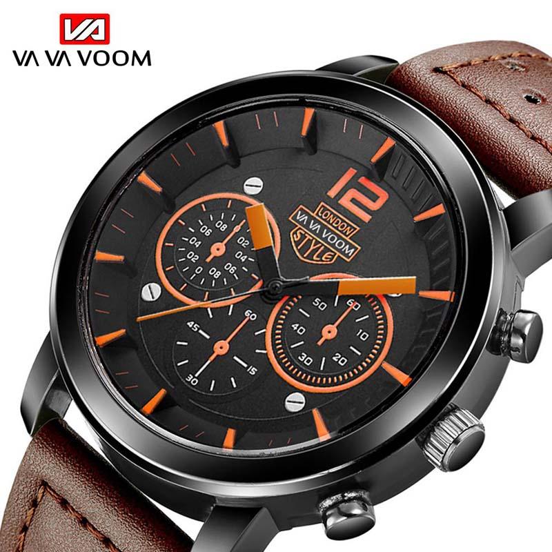 Wristwatches Men's Business Sport Casual Watches Quartz Watch Life Waterproof Leather Strap Fashion Wristwatch Clock Relojes Hombre For Men, Brown
Wristwatches Men's Business Sport Casual Watches Quartz Watch Life Waterproof Leather Strap Fashion Wristwatch Clock Relojes Hombre For Men, Brown