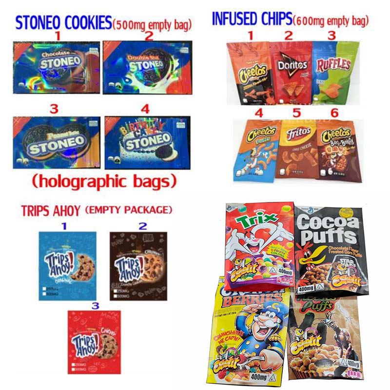 Edibles candy packaging bag Stoneo cookies gummies Infused chips Cheetos Canna butter Trips Ahoyo medicated candys packag
Edibles candy packaging bag Stoneo cookies gummies Infused chips Cheetos Canna butter Trips Ahoyo medicated candys packag