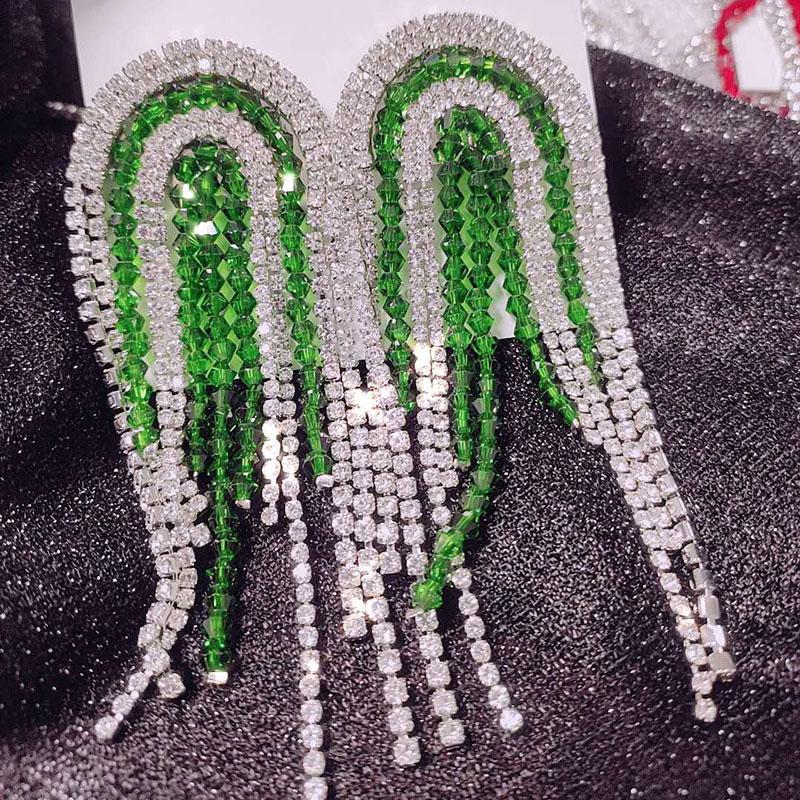 Dangle & Chandelier Women Fashion Full Acrylic Crystal Beads Tassel Earrings Jewelry Accessories Big Statement
Dangle & Chandelier Women Fashion Full Acrylic Crystal Beads Tassel Earrings Jewelry Accessories Big Statement