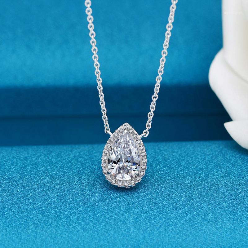 8*12MM Water Drop Created Moissanite Gemstone Wedding Pendant Necklaces Solid Silver 925 Jewelry Necklace Anniverssary Gift Chains
8*12MM Water Drop Created Moissanite Gemstone Wedding Pendant Necklaces Solid Silver 925 Jewelry Necklace Anniverssary Gift Chains