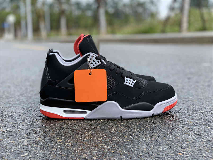 Shoes Authentic 4 Bred 4S IV Men Black Cement Grey Summit White Fire Red casual Original 308497-060
Shoes Authentic 4 Bred 4S IV Men Black Cement Grey Summit White Fire Red casual Original 308497-060
